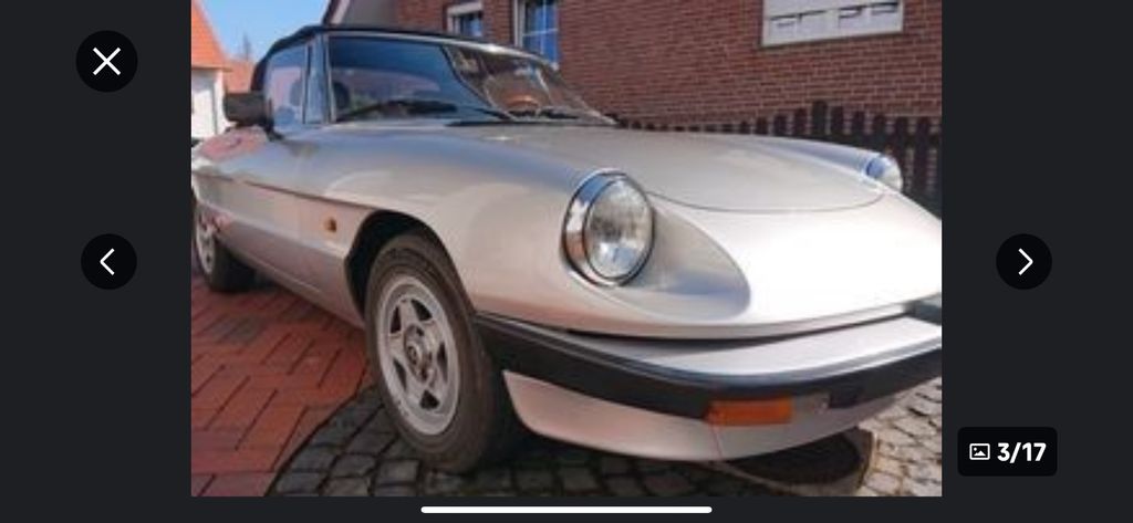 Alfa Romeo Spider 107.000 km 10.700 &euro; Laufach 63846