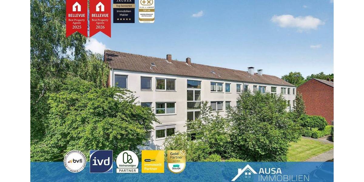 Etagenwohnung Münster Kinderhaus - 3 Zimmer, 74 m&sup2;, 210.000&euro; | Angebot:26851379