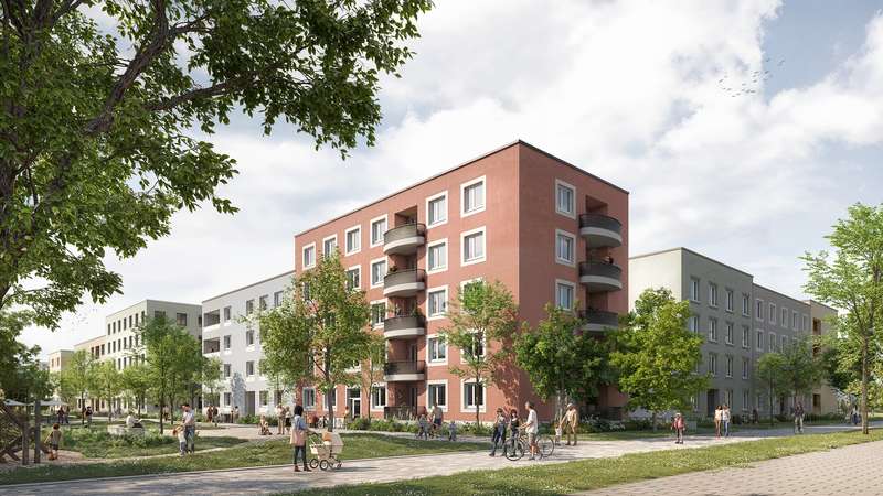 Etagenwohnung Heidelberg Boxberg - 2 Zimmer, 53 m&sup2;, 934&euro; | Angebot:25982412