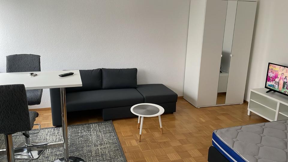 1-Zimmer OG- Appartement möbliert 32,5 qm Neu-Ulm Burlafingen 1 zimmer
