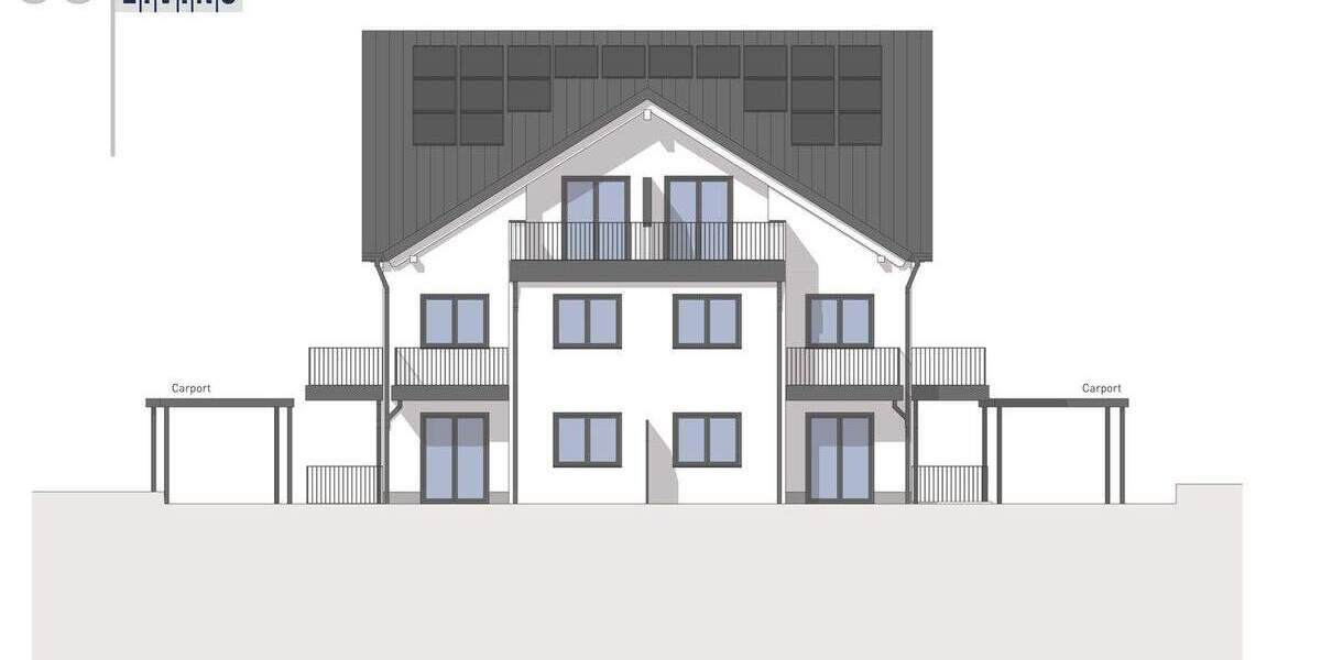 Etagenwohnung Vaterstetten Parsdorf - 2 Zimmer, 59 m&sup2;, 569.000&euro; | Angebot:25727005