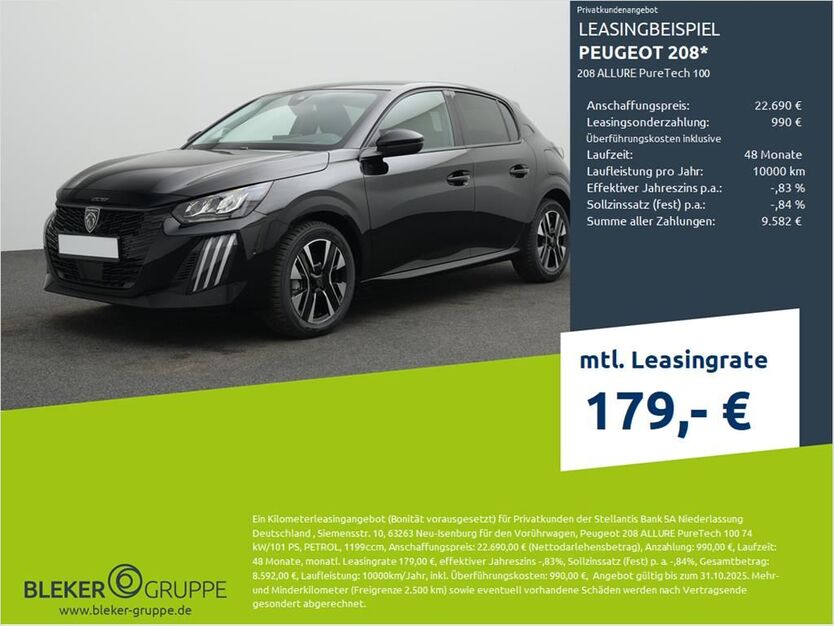 Peugeot 208 13.406 km 22.690 € Bocholt 46395