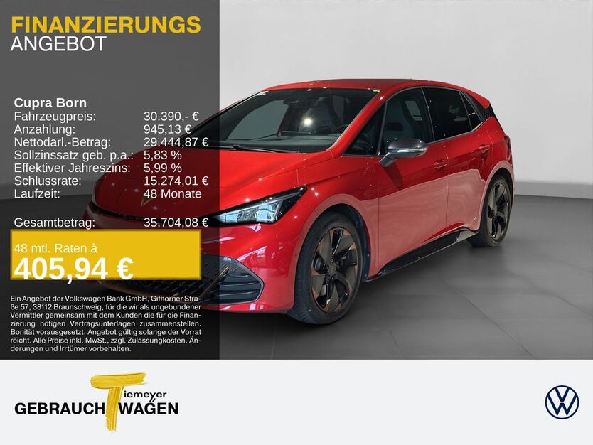 Cupra Born 30.534 km 30.390 € Remscheid 42897