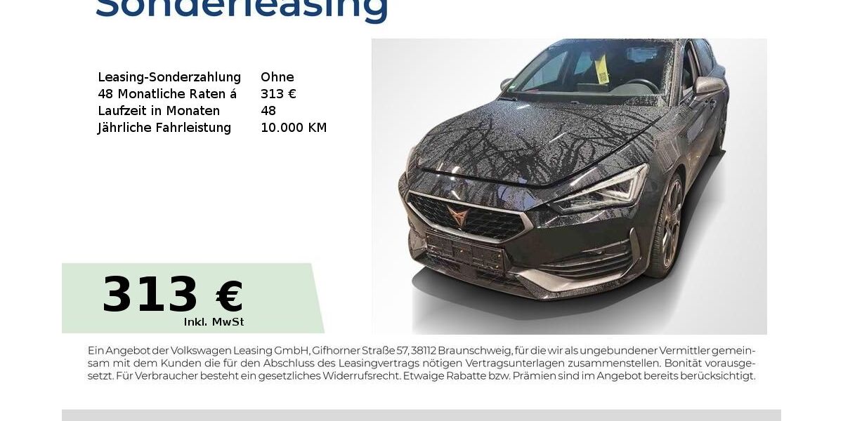 Cupra Leon 15.569 km 27.770 &euro; Bernburg 06406