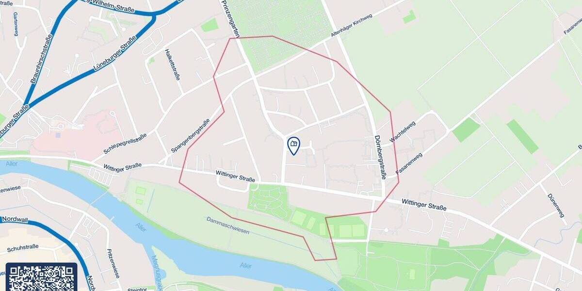 Etagenwohnung Celle Hehlentor - 3 Zimmer, 62 m&sup2;, 129.000&euro; | Angebot:25701894