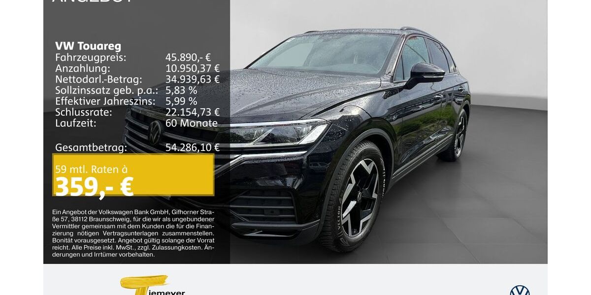 VW Touareg 59.228 km 44.780 &euro; Recklinghausen 45663
