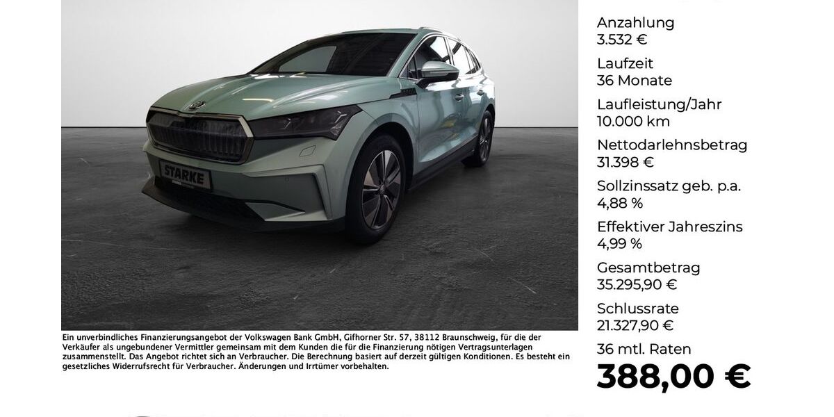 Skoda Enyaq 52.738 km 34.590 &euro; Georgsmarienhütte 49124