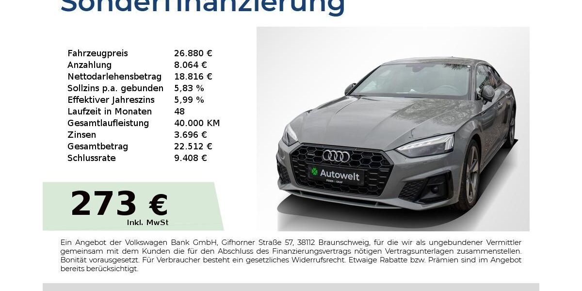 Audi A5 151.250 km 26.880 &euro; Nürnberg 90431