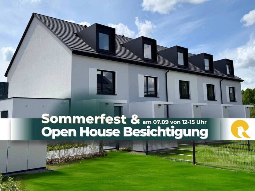 **PLATZ FÜR DIE GANZE FAMILIE: 4-Zimmer-Reihenmittelhaus mit EBK, TERRASSE, 2 BÄDERN uvm. im FinkenPark Geesthacht**