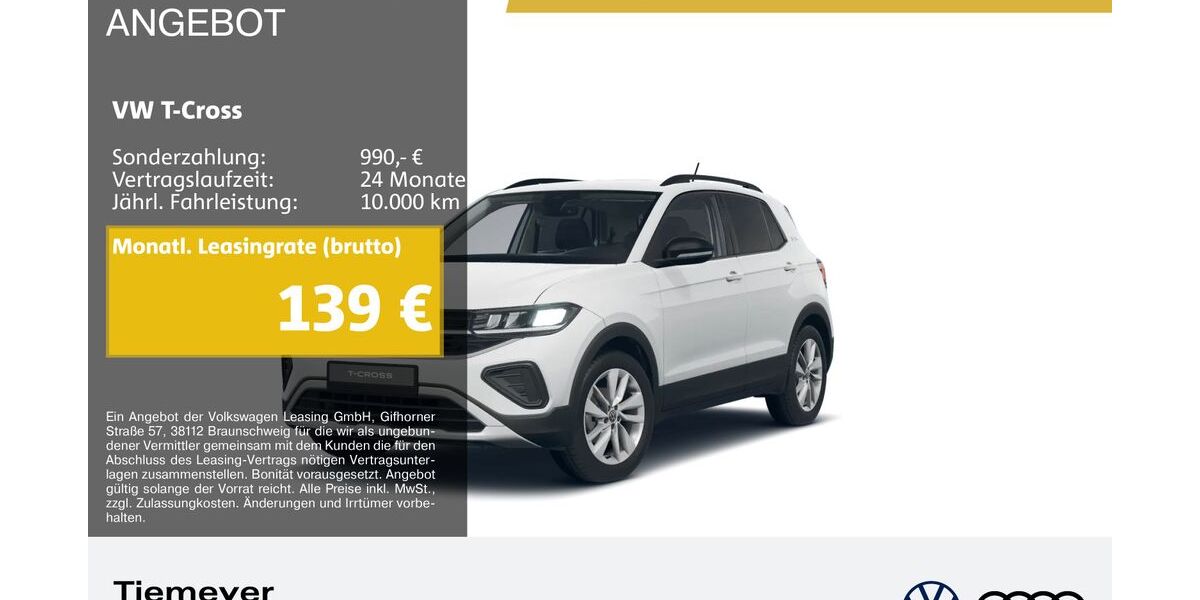 VW T-Cross 11.722 km 20.440 &euro; Gelsenkirchen 45894