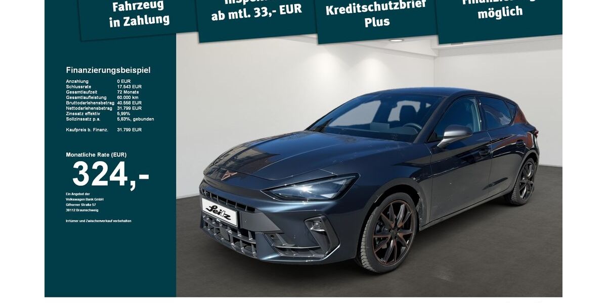 Cupra Leon 10.000 km 31.799 &euro; Kaufbeuren 87600