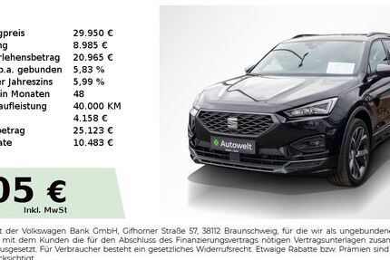 Seat Tarraco 103.950 km 29.950 &euro; Nürnberg 90431
