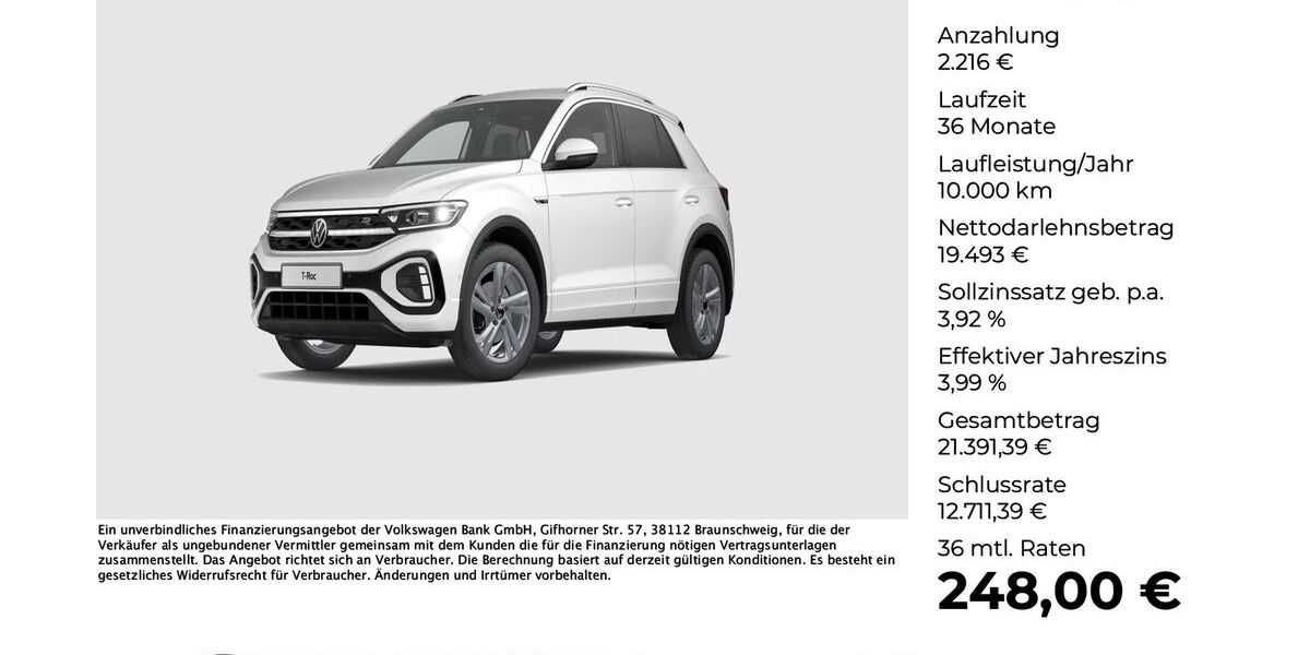 VW T-Roc 44.774 km 21.709 &euro; Osnabrück 49078