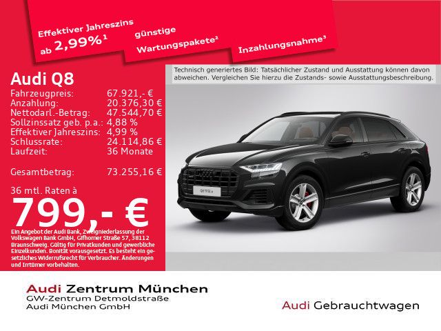Audi Q8 58.640 km 67.921 &euro; München 80935