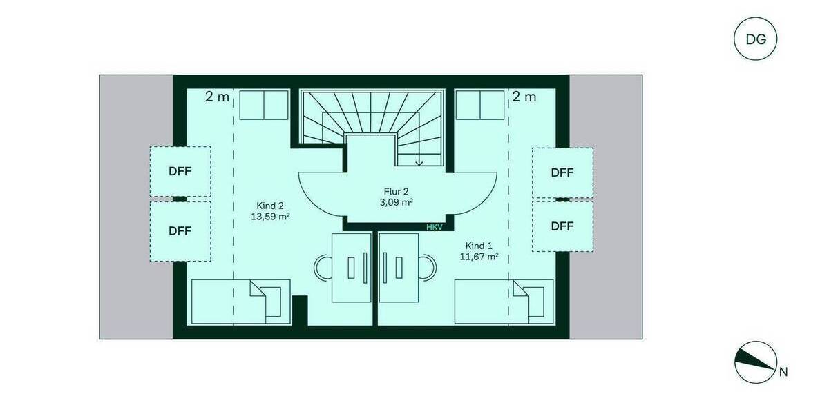 Doppelhaushälfte Großpösna Störmthal - 5 Zimmer, 117 m&sup2;, 385.600&euro; | Angebot:25680136