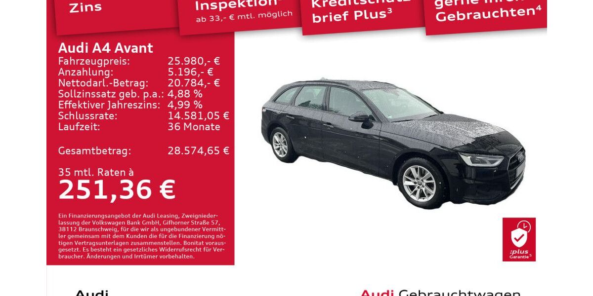 Audi A4 59.424 km 25.980 &euro; Dresden 01169