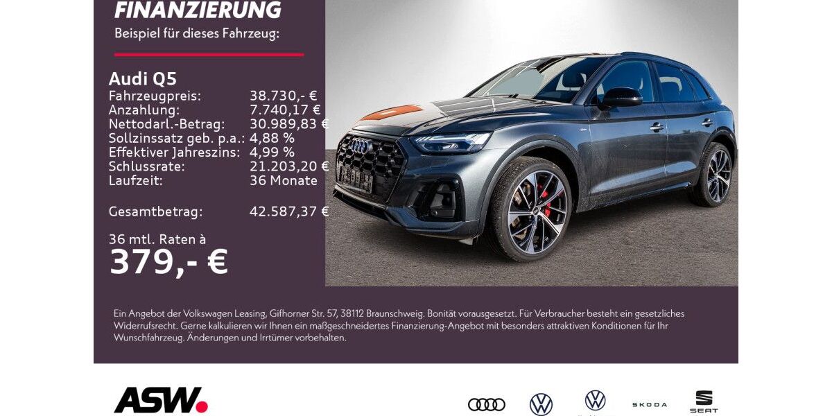 Audi Q5 113.300 km 38.730 &euro; Weinsberg 74189