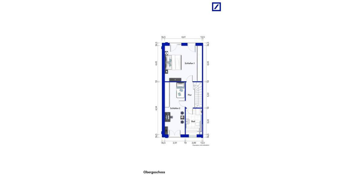 Etagenwohnung Langenfeld Richrath - 4 Zimmer, 128 m&sup2;, 520.000&euro; | Angebot:25567376