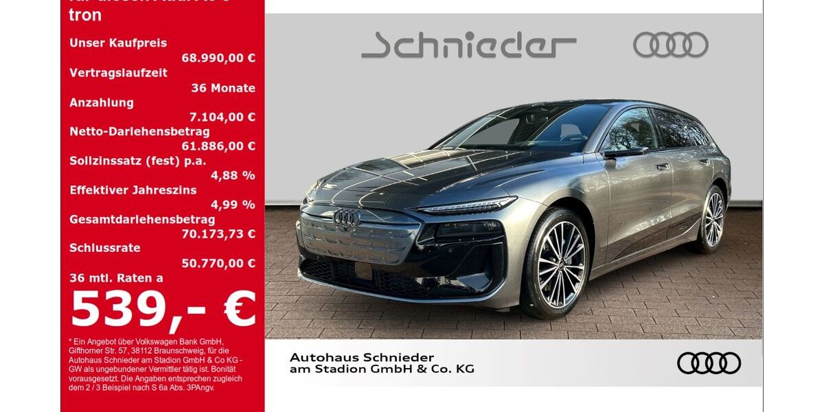 Audi A6 e-tron 23.500 km 68.990 &euro; Herford 32052