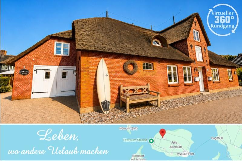 MEER als nur ein Kapitänshaus. URLAUBsfeeling inklusive. - Einfamilienhaus Oldsum | Angebot:26944028