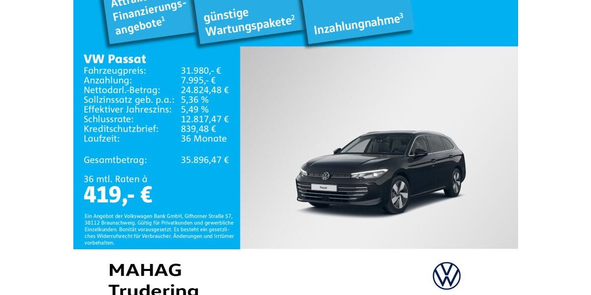 VW Passat 28.141 km 31.980 &euro; München 81825