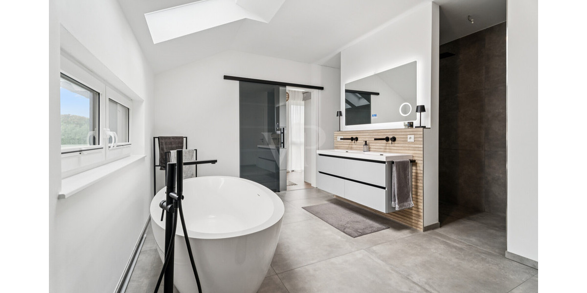 Ein Zuhause, das moderne Architektur, hochwertigen Wohnkomfort und naturnahes Leben miteinander verbindet. - Einfamilienhaus Hopsten Hopsten | Angebot:27249637