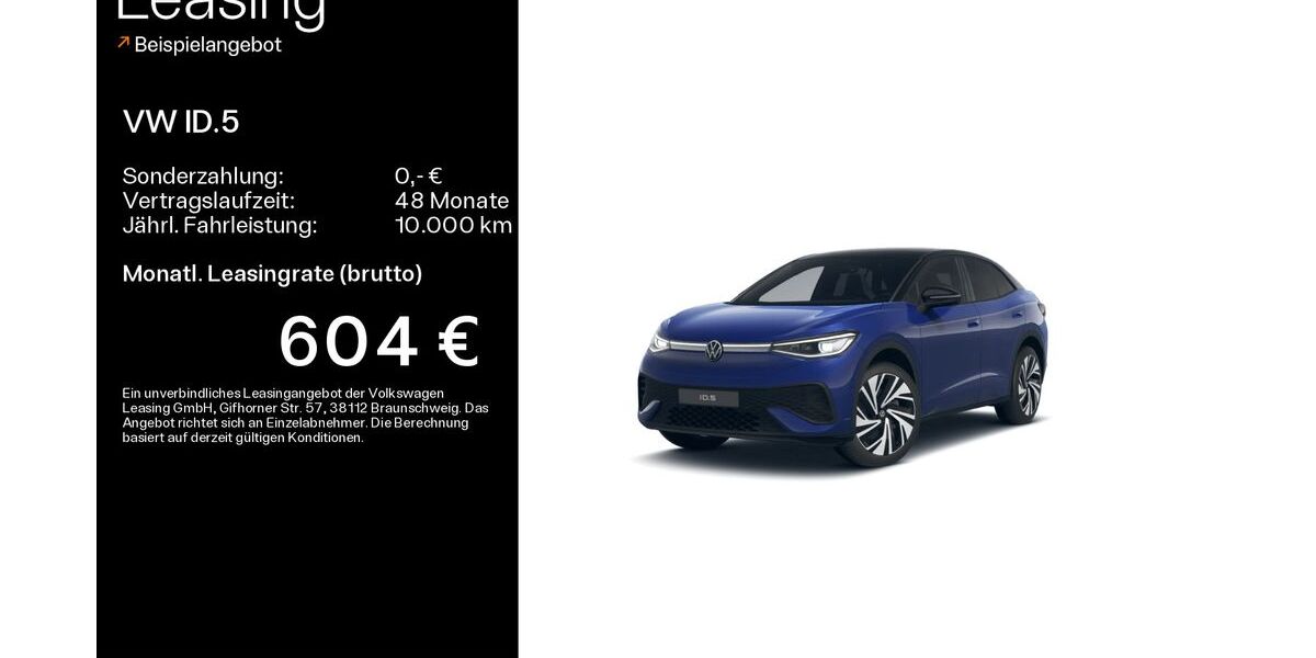 VW ID.5 9.931 km 47.990 &euro; Haßfurt 97437