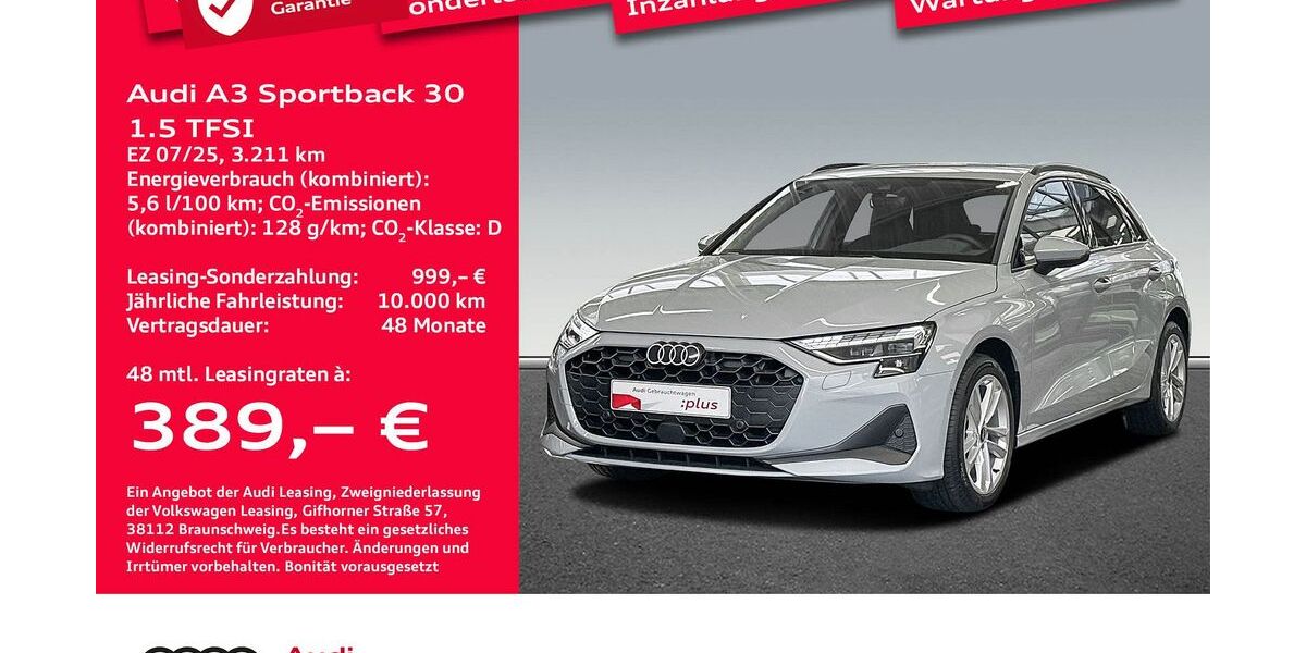 Audi A3 3.211 km 30.847 &euro; Bremen 28207