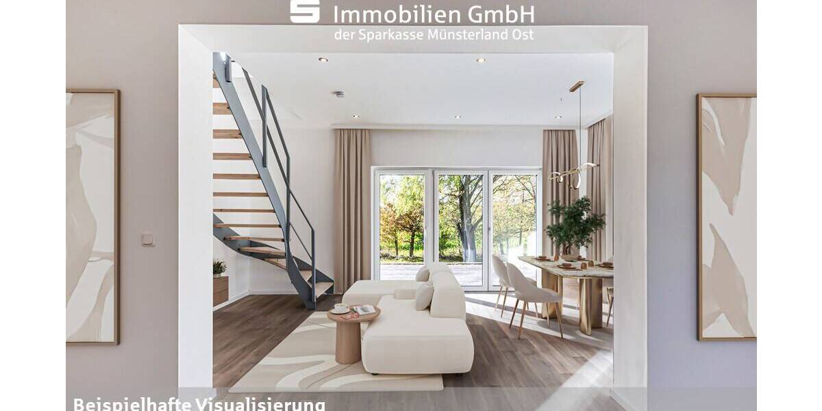Doppelhaushälfte Münster Wolbeck - 3 Zimmer, 101 m&sup2;, 695.000&euro; | Angebot:26544926