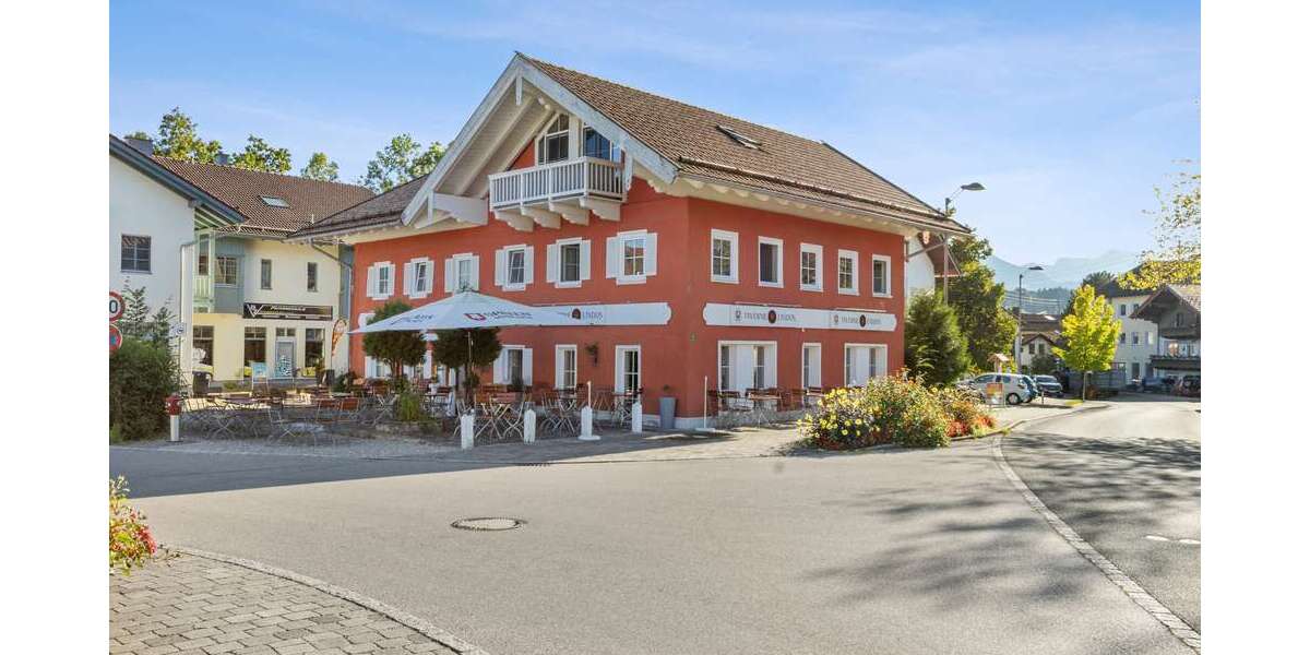 Seltene Chance in Seenähe | Gaststätte inkl. Wohnungen im Ortszentrum - Anlageobjekt Übersee | Angebot:24972012