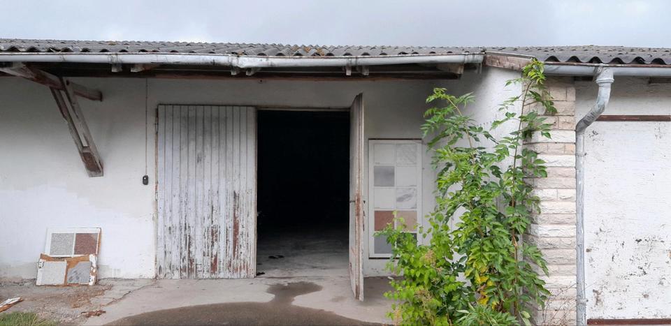Garage, Halle für Schrauber