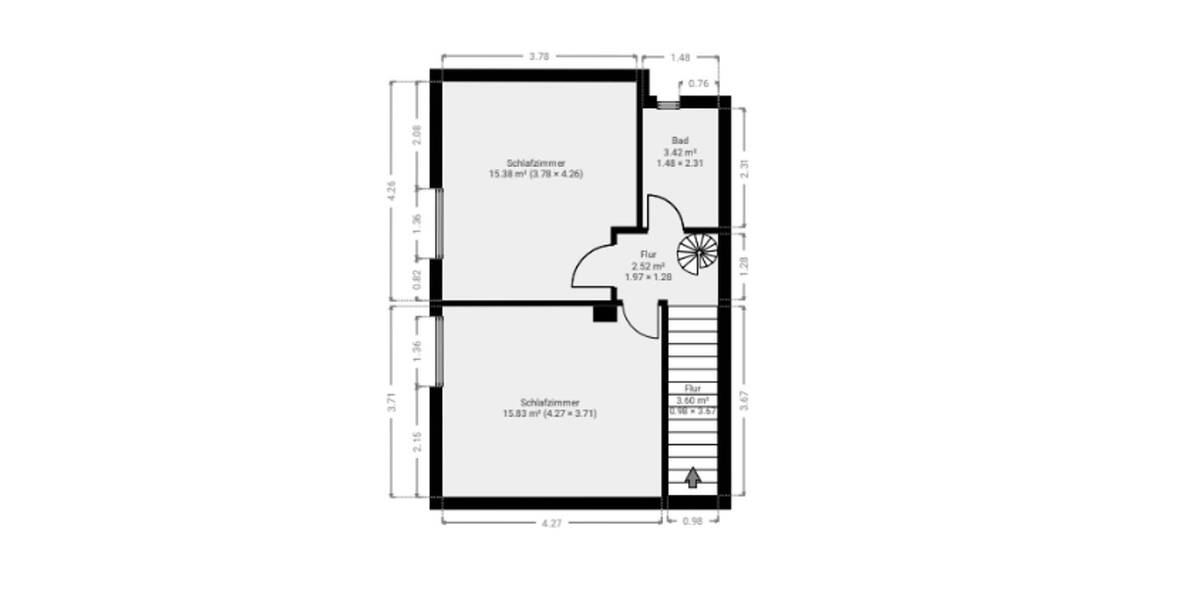 Doppelhaushälfte Hamm Heessen - 4 Zimmer, 100 m&sup2;, 210.000&euro; | Angebot:24810355