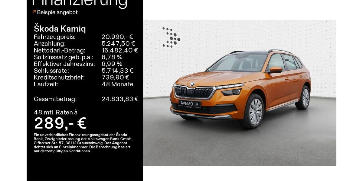 Skoda Kamiq 24.938 km 19.990 &euro; Coburg 96450