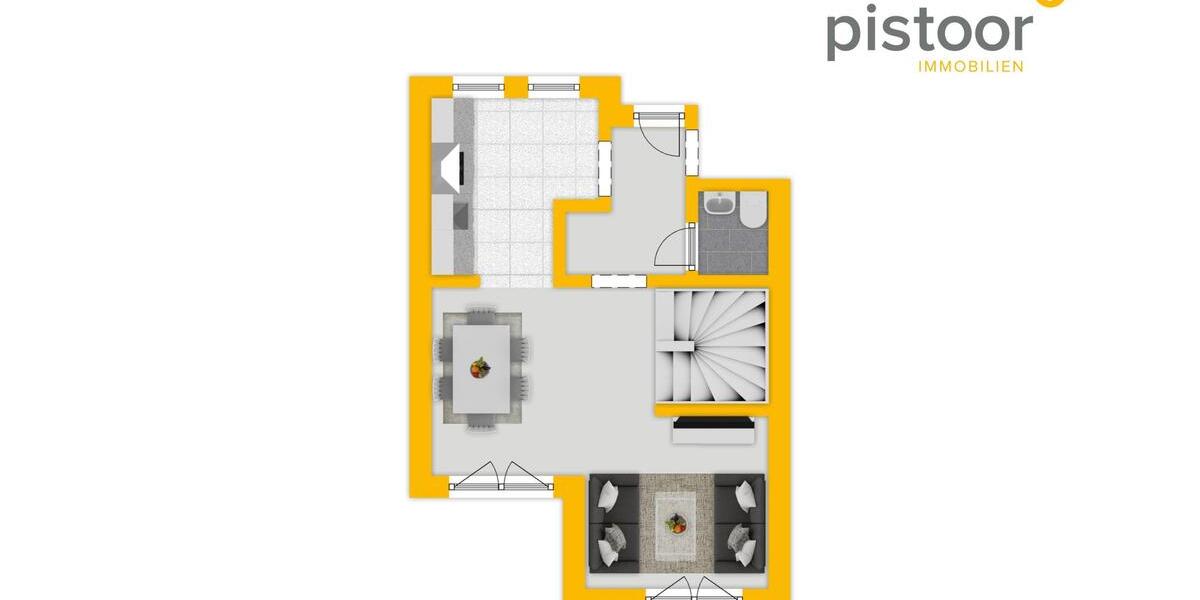Reihenhaus Edewecht - 6 Zimmer, 121 m&sup2;, 1.580&euro; | Angebot:25414114