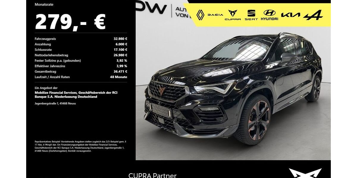 Cupra Ateca 25.800 km 31.880 &euro; Mosbach 74821