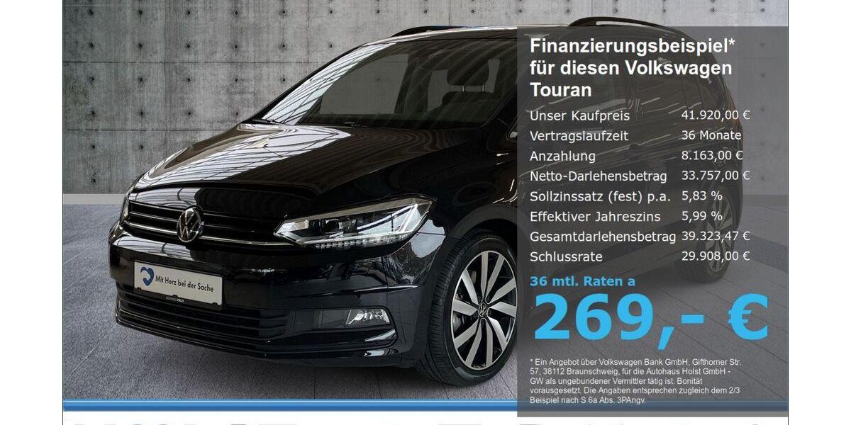 VW Touran 12.723 km 41.920 &euro; Scheeßel 27383