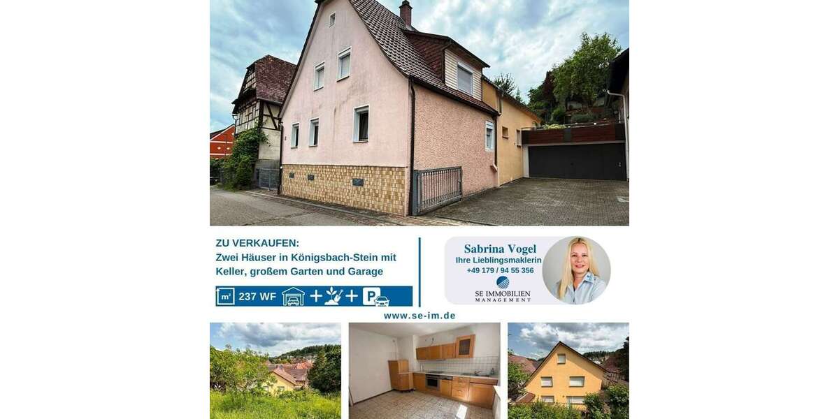 Einfamilienhaus Königsbach-Stein Stein - 9 Zimmer, 238 m&sup2;, 299.000&euro; | Angebot:24903282