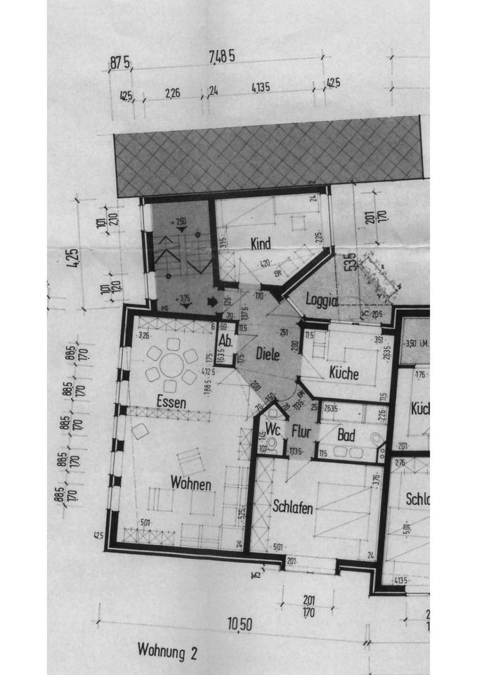 3 ZW in Anholt im 1OG, Dachterrasse und EBK ab 0126 zu vermieten zimmer