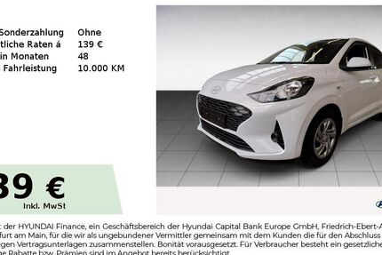 Hyundai i10 4.282 km 13.950 &euro; Fürth 90763