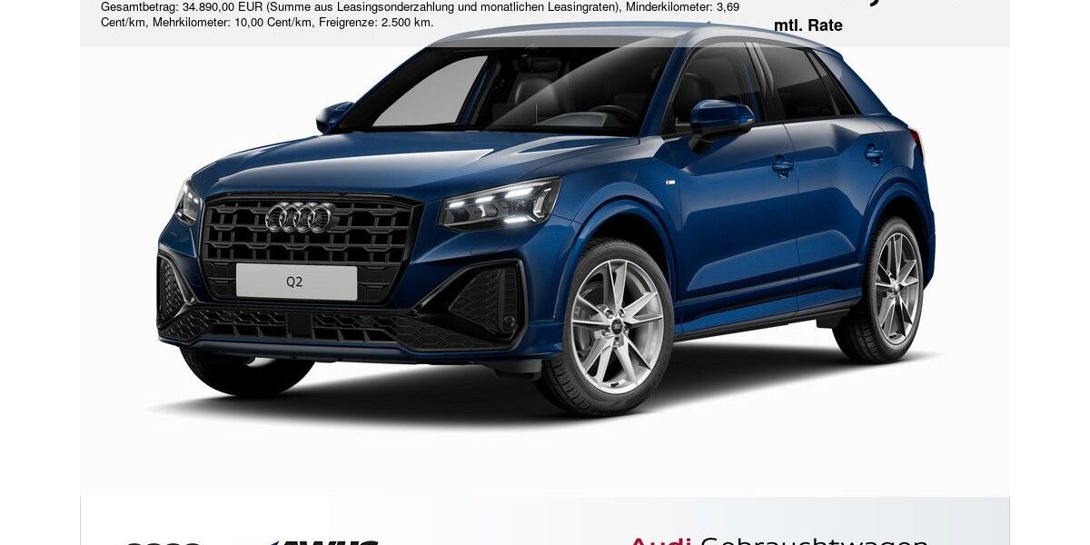 Audi Q2 8.519 km 34.890 € Wismar 23970