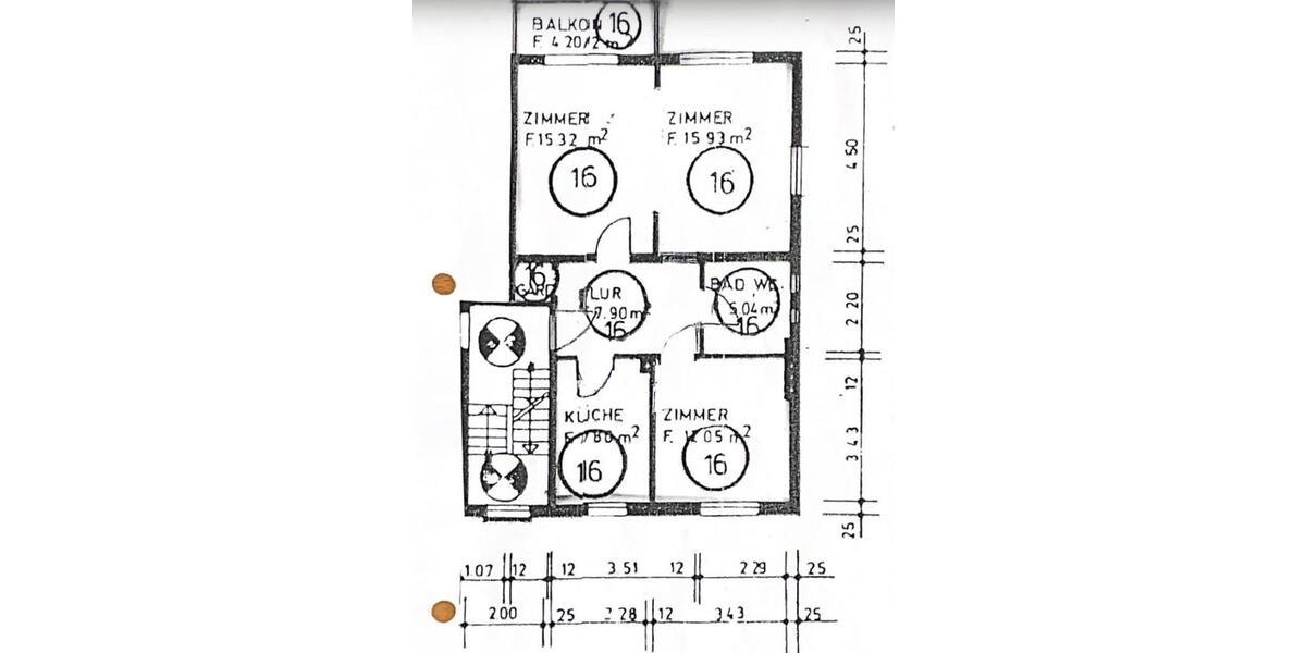 Etagenwohnung Bremen Schwachhausen - 2.5 Zimmer, 67 m&sup2;, 299.000&euro; | Angebot:26322174