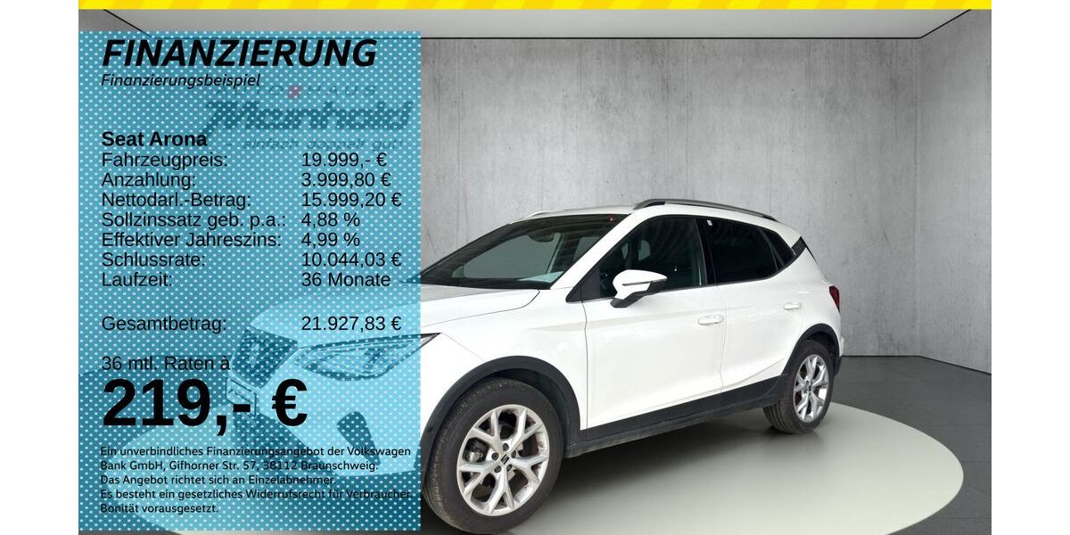 Seat Arona 16.400 km 19.999 &euro; Auerbach/Rebesgrün 08209