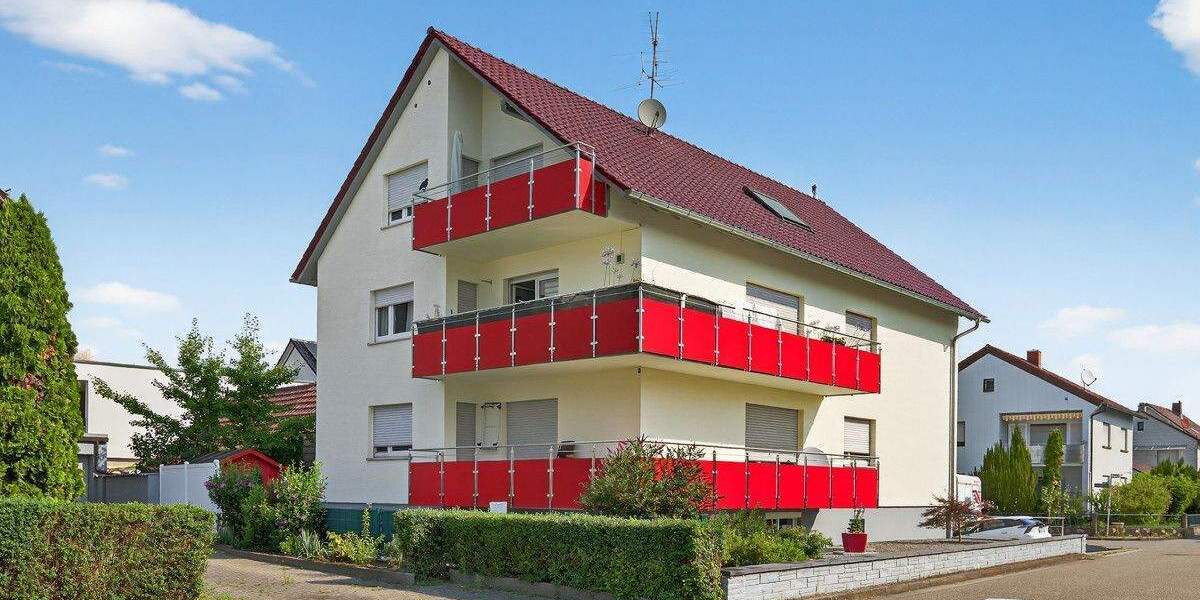 Etagenwohnung Ettlingen / Bruchhausen Bruchhausen - 3 Zimmer, 90 m&sup2;, 359.000&euro; | Angebot:24860386