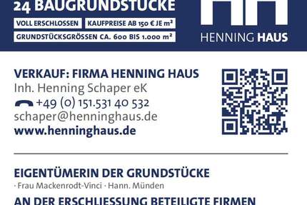 Grundstück zu verkaufen in Niedersachsen - Hann. Münden 134.150 € 813 m² zimmer