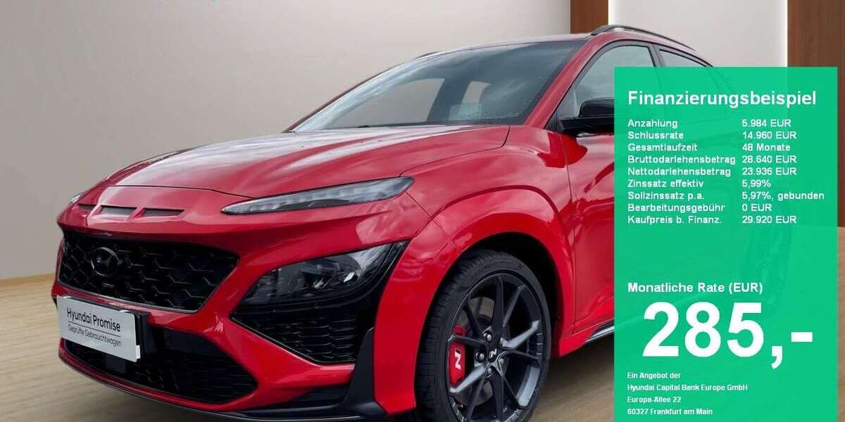 Hyundai KONA 15.969 km 29.920 &euro; Bad Soden-Salmünster 63628