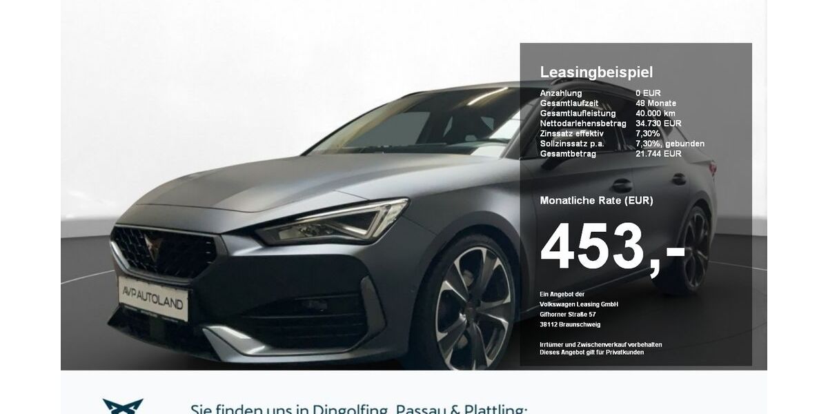 Cupra Leon 42.663 km 34.370 &euro; Passau 94036