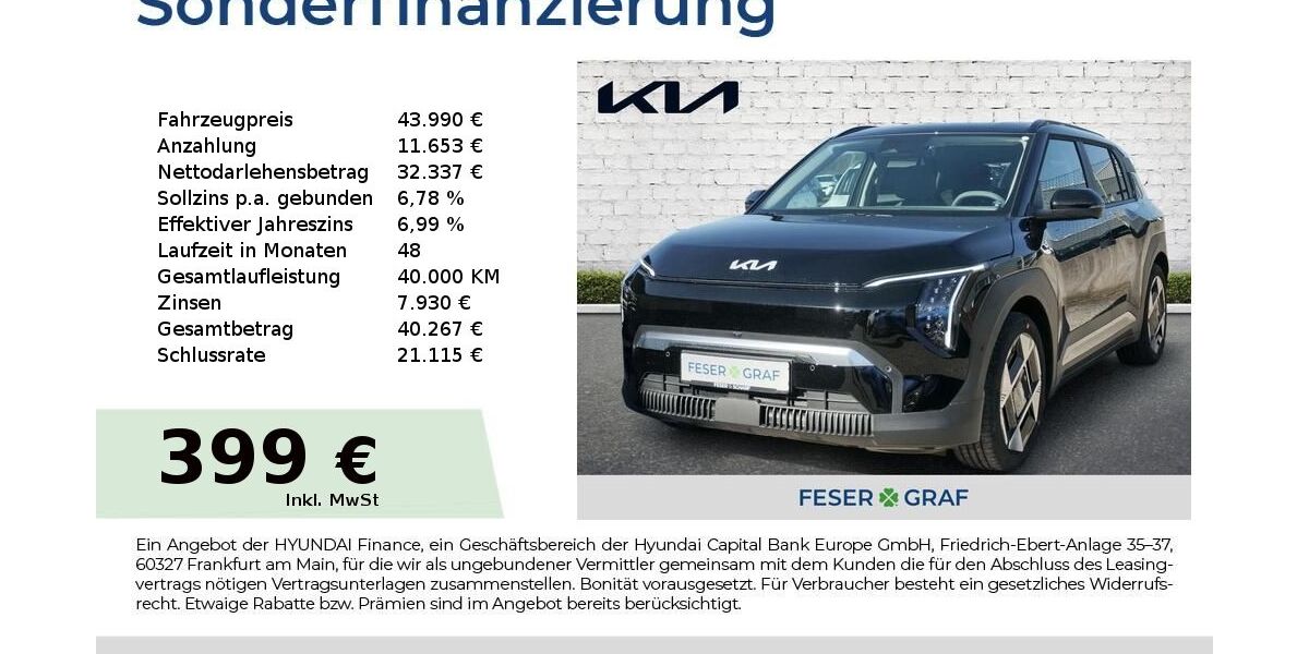 Kia EV3 5.000 km 43.990 &euro; Schwabach 91126