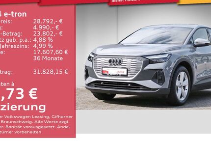 Audi Q4 e-tron 21.321 km 28.792 € Weinheim 69469