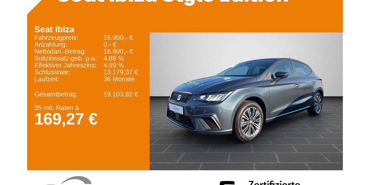 Seat Ibiza 33.794 km 16.900 &euro; Mayen 56727