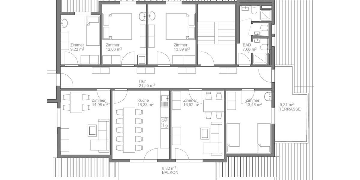 6 Zimmer pure Möglichkeiten in Naturlage - Eberbach im Odenwald 6 zimmer
